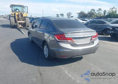 2014 Honda Civic Lx z USA, uszkodzony, nr VIN 19XFB2F56EE007620